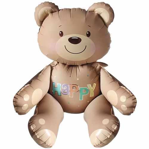 OTURAN AYI KARAMEL FOLYO BALON 77*70