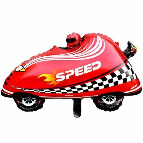 SPEED KIRMIZI ARABA FOLYO BALON 75*51