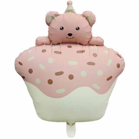PEMBE RETRO RENK KEK FOLYO BALON 52,5*72,5