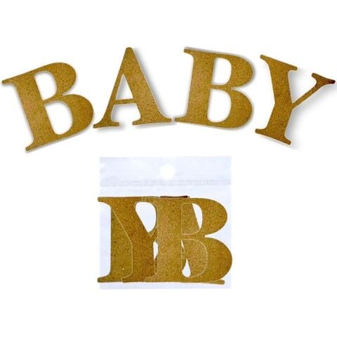 BABY KRAFT BALON KUTUSU HARFİ