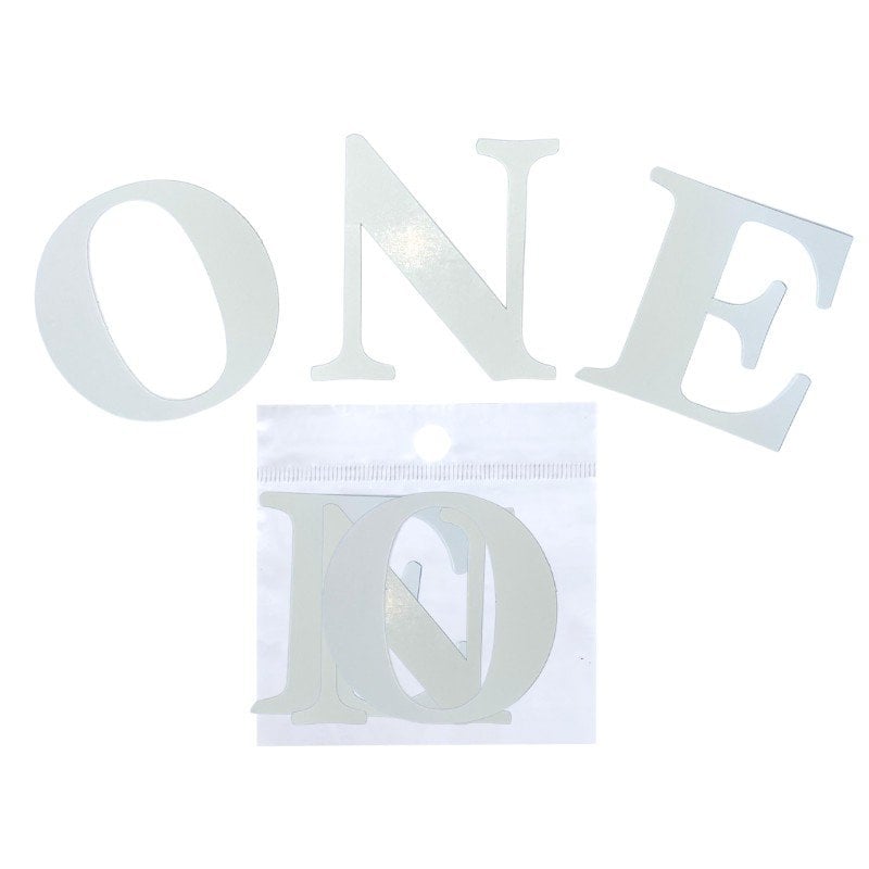 ONE BEYAZ BALON KUTUSU HARFİ