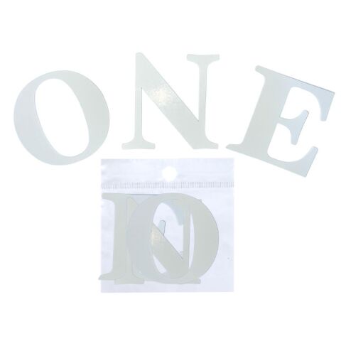 ONE BEYAZ BALON KUTUSU HARFİ