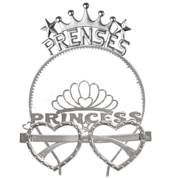 MİKA TAÇ GÖZLÜK PRENSES GÜMÜŞ