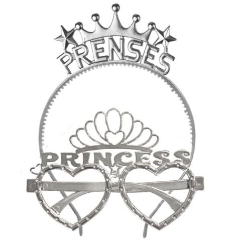 MİKA TAÇ GÖZLÜK PRENSES GÜMÜŞ