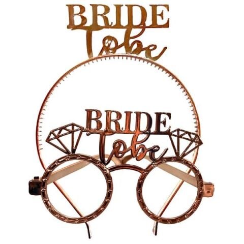 MİKA TAÇ GÖZLÜK BRİDE TO BE ROSEGOLD