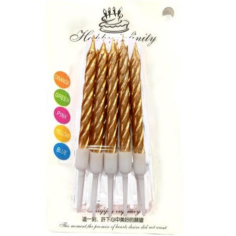 10 LU KÜÇÜK BURGULU ROSEGOLD MUM 7.5 CM PK:50 KL:600